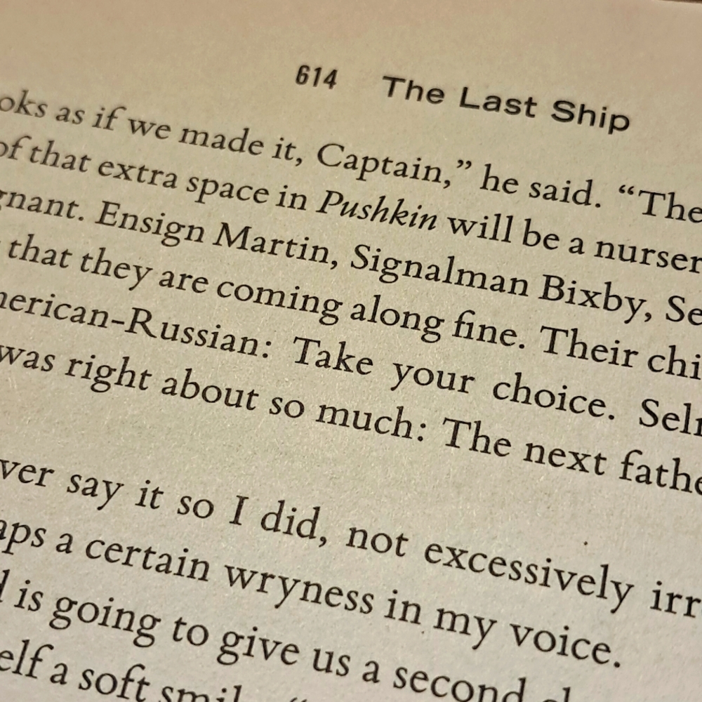 Just In! " The Last Ship" Paperback Novel By WILLIAM BRINKLEY ~ A TNT Series - Picture 8 of 9